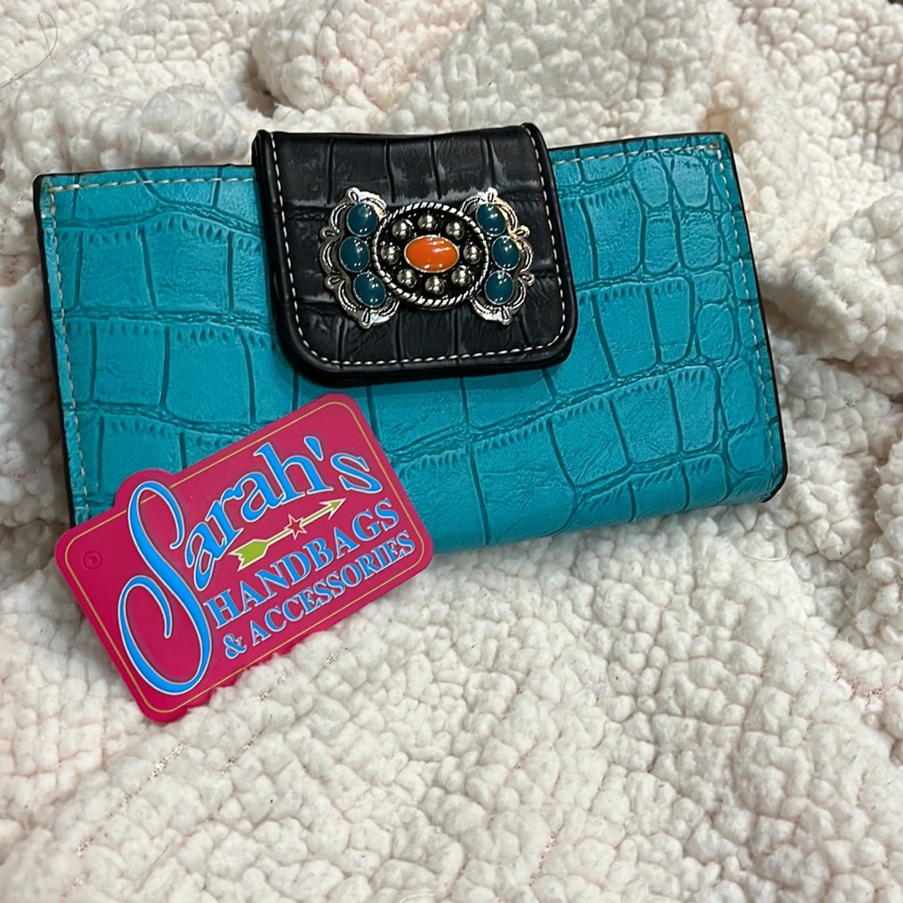 Turquoise Wallet - Picture 5 of 5